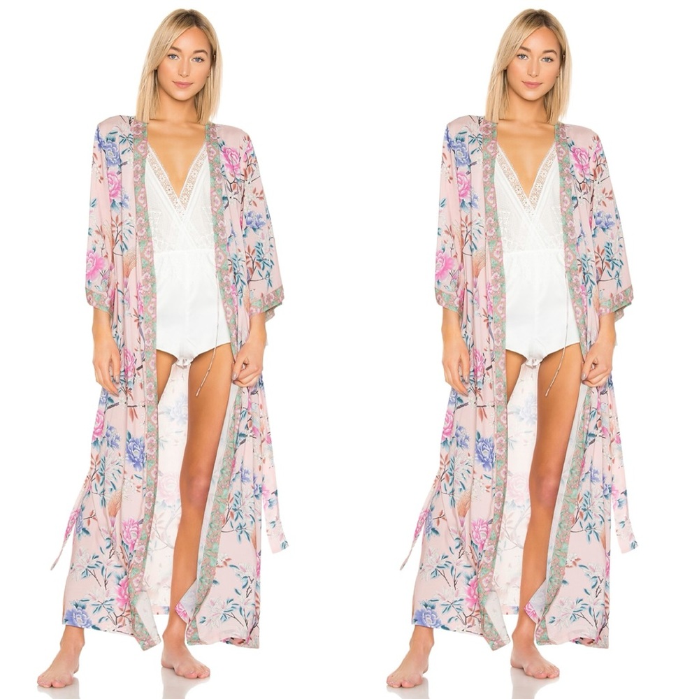 BHLDN Pink Talulah Robe x Homebodii - Picture 4 of 8
